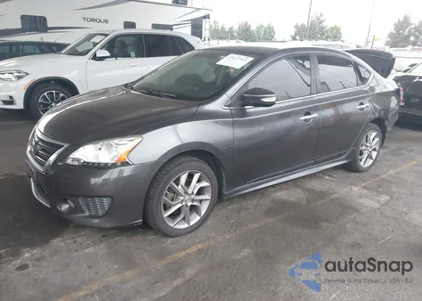 2015 Nissan Sentra Sr из США, поврежденный, VIN 3N1AB7AP6FY344842